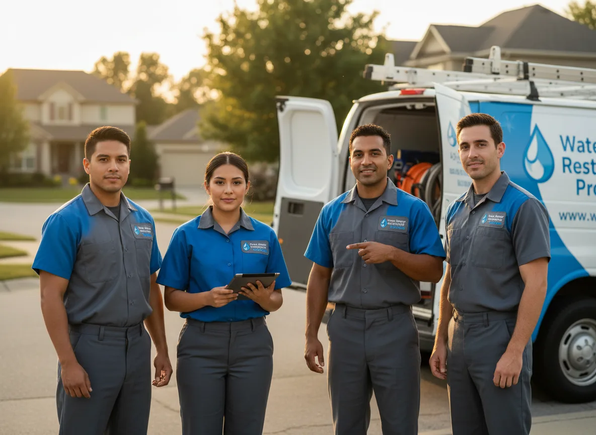 Flood Restoration company in Andreas, PA